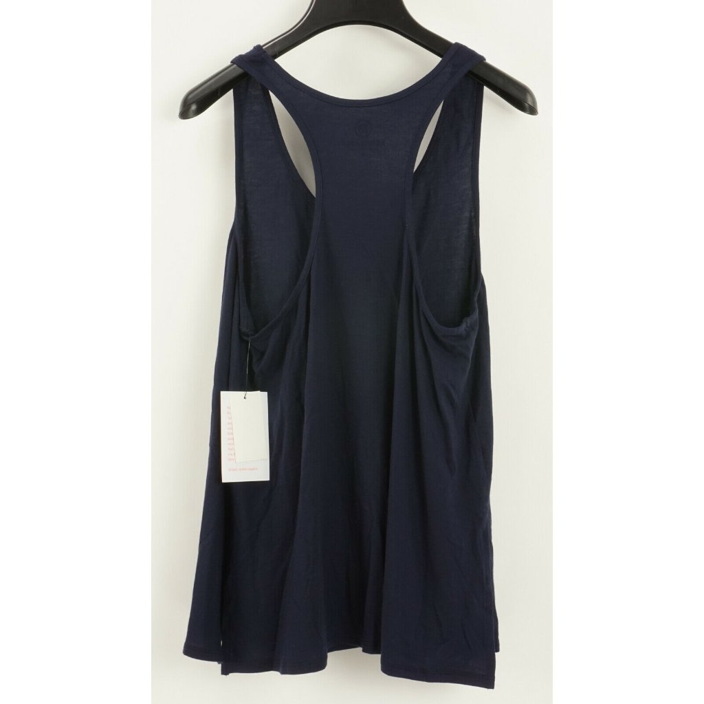 New Refinery29 Women's M Blue Pajama Knit Racerback Lightweight Pajama Tank Top — image 2 of 8